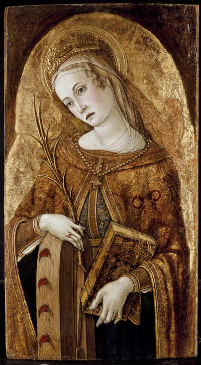 St. Catherine of Alexandria by Vittore Crivelli